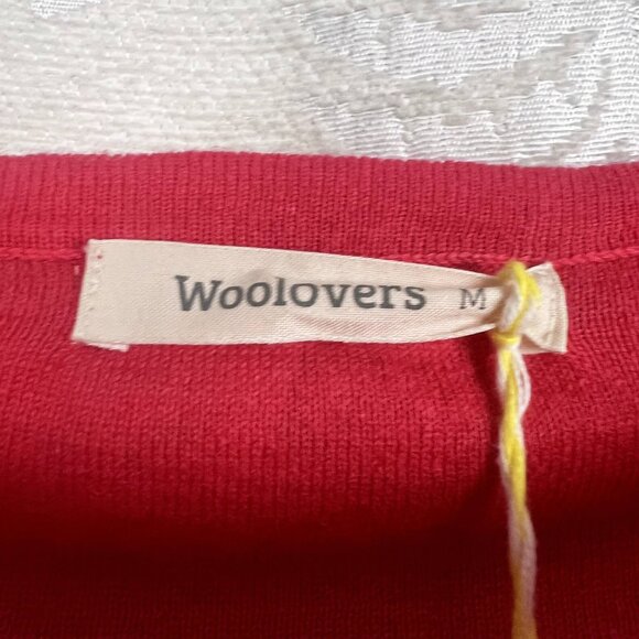 WoolOvers Color Block linen cotton jumper lightweight stripe sweater relaxed - Picture 6 of 8